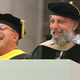 Ray and Tom at an M.I.T. graduation ceremony in 1999.